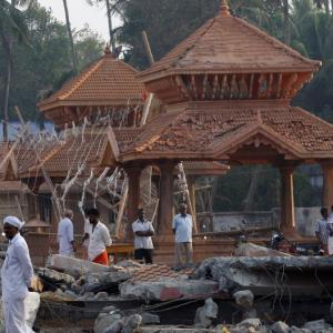 Temple fireworks mishap: 13 persons arrested; death toll up to 110