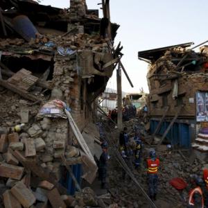 PHOTOS: Nepal still in rubble a year after devastating quake