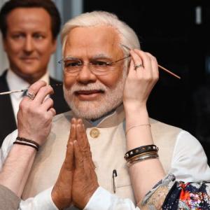 PM Modi takes his place at Madame Tussauds
