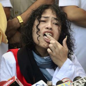 Anger in Manipur over Irom Sharmila's decision