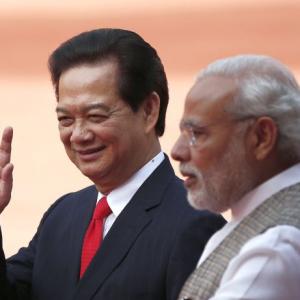 China shadow over Modi's Vietnam visit