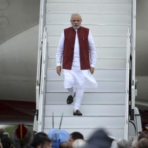 And the cost of flying PM Modi abroad is...