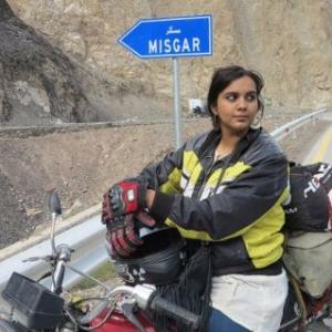 Motorcycle diary: First Pakistani girl who dared to ride solo