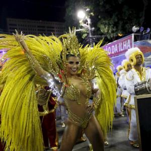 PHOTOS: Samba on streets as Brazil carnival kickstarts