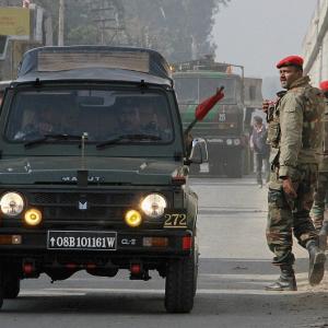 Were terrorists already inside Pathankot air base a day prior to attack?