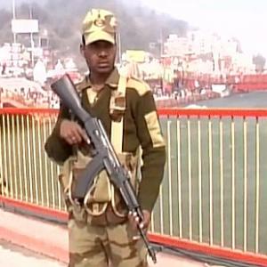 Security increased at Ardh Kumbh after anti-terror arrests