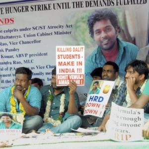 Dalit student's suicide: Fasting students taken to hospital
