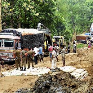 Arunachal Pradesh: Heavy rains trigger landslides, floods