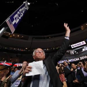 In move for unity, Sanders asks convention to nominate Clinton