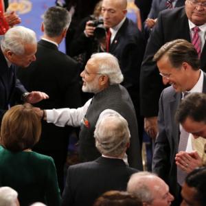 9 standing ovations and a sea of applause: How Modi was received at the Capitol