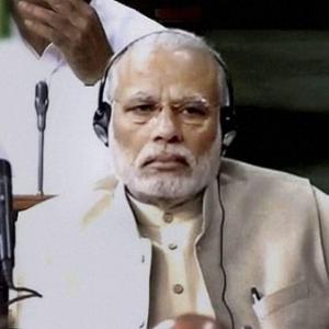 RATE PM Modi's speech in Parliament