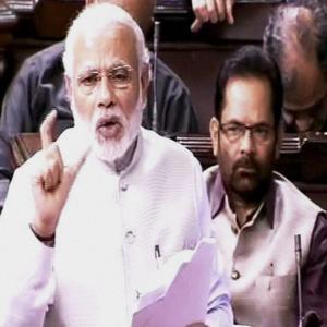 In Rajya Sabha, PM Modi taunts Congress, says it is above criticism