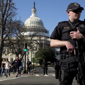 Panic on the Hill: Gunman arrested after shooting at US Capitol