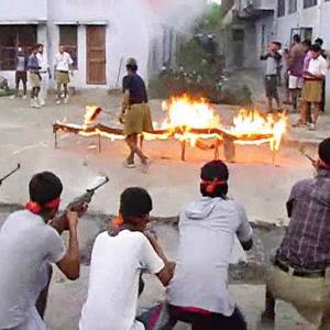 Bajrang Dal men booked after weapons training camp video goes viral