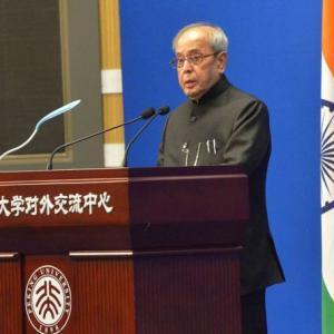 President reminds China of Indian support to its UN membership
