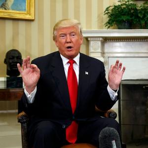 'President' Trump won't always stay in White House?