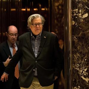 'President' Trump urged to banish Bannon