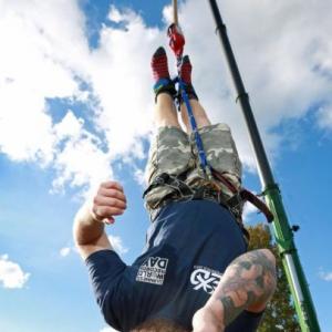 Skydiving magic, bungee dunk! It's Guinness World Records Day