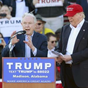Trump picks Jeff Sessions for AG, Pompeo for CIA chief