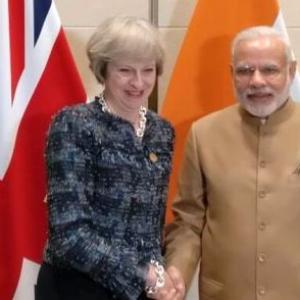 Kashmir is a matter for India and Pak to sort out: British PM