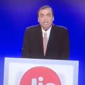 Mukesh ups the ante with Jio's free voice and roaming, cheaper data