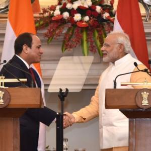India, Egypt to step up defence ties, fight crime together