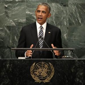 Nations engaged in 'proxy wars' must end them, says Obama at UNGA