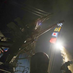 US launches missile strike against Syria after chemical attack