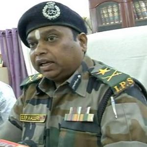 Bastar's IG Kalluri transferred; absolved of charges