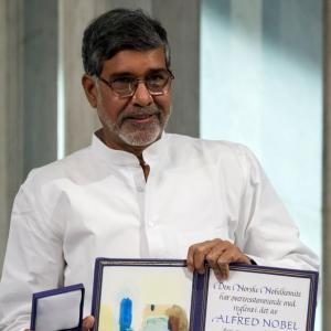 Burglars decamp with Satyarthi's Nobel Prize