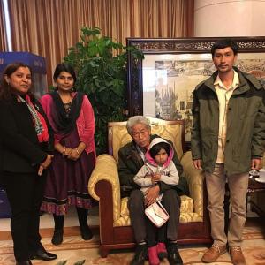 Chinese soldier, living in India for over 50 years, reunited with family