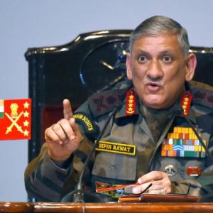 Politicisation of military taking place, best avoided: Gen Rawat