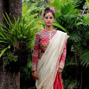 'My clothes are inspired by the sari'