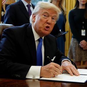 In 2 pen strokes, Trump will shut the door on immigrants