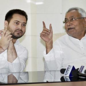 'Today's youth enter politics because of their families': Nitish taunts Tejashwi