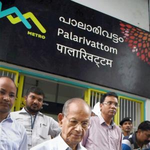 'Metro Man' Sreedharan to share dais with PM at launch