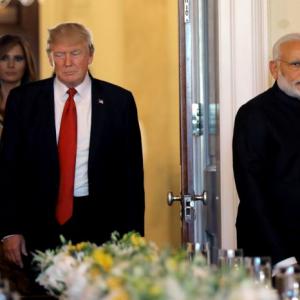 PHOTOS: Trump hosts dinner for Modi