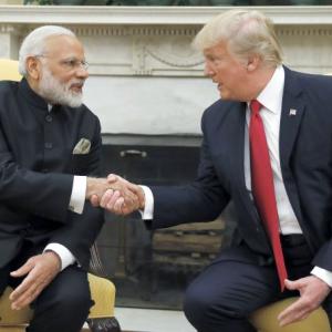 Trump calls for truce; Modi points at Imran's remarks