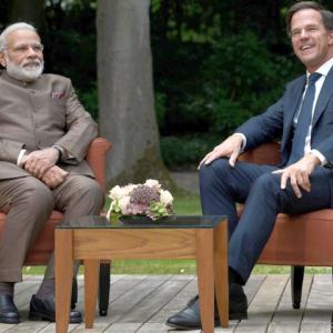 PM Modi visits Netherlands, meets PM Mark Rutte