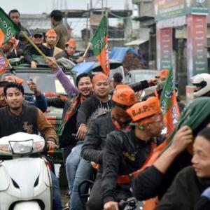 BJP, Congress in close fight in Manipur