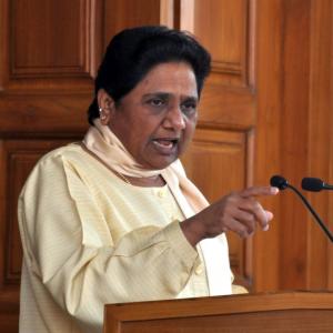 Alleging EVM tampering, Mayawati calls for fresh UP elections