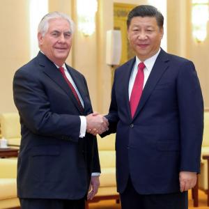 China's Xi meets America's Secretary of State, vows to strengthen ties