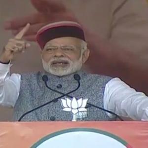 Congress is like termites, wipe them out: Modi to Himachal voters