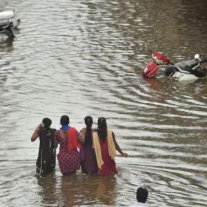 Rain batters Mumbai for 2nd consecutive day; rail, air traffic hit