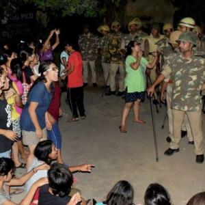 BHU violence: Officials axed; 1,000 students booked