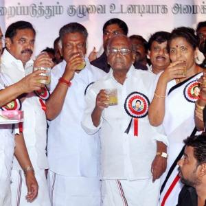 AIADMK goes on hunger strike over Cauvery issue