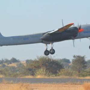 DRDO successfully tests surveillance drone Rustom-2