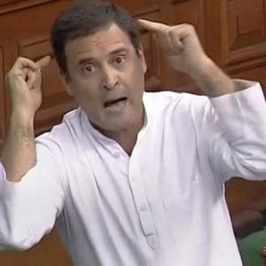 Rahul launches 'jumla strike' on BJP during no-trust motion debate