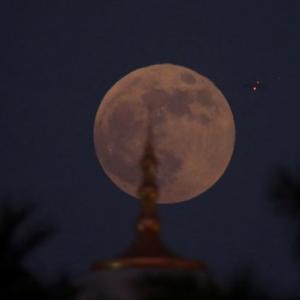PHOTOS: Longest 'blood moon' eclipse to dazzle skygazers