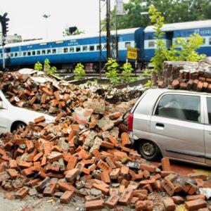 Rain fury in north India, 27 killed in UP